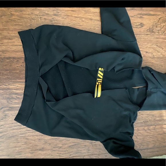 LF brand hooded sweatshirt with open back - Picture 1 of 2